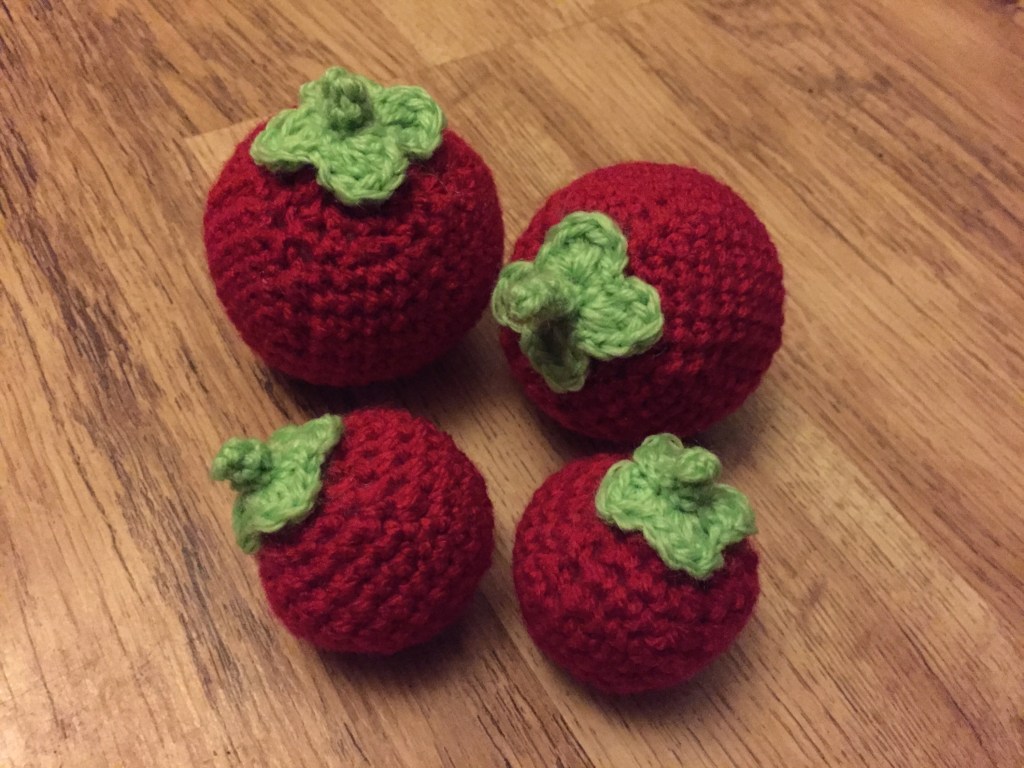Crochet Food Series: Crochet Tomato Pattern