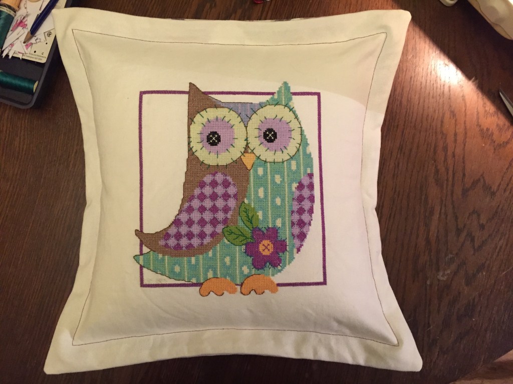Sewing ‘How To’: Turning A Completed Cross Stitch Project Into A&nbsp;Cushion