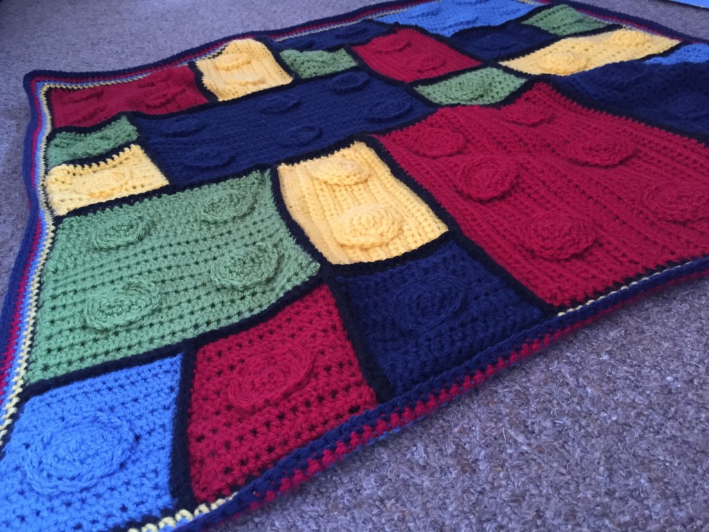 Crochet Lego Brick Patchwork Blanket – Part&nbsp;1