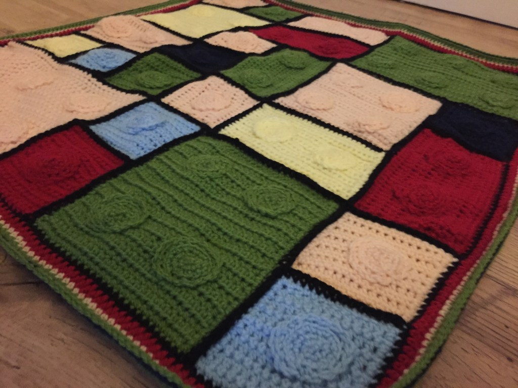 Crochet Lego Brick Patchwork Blanket – Part&nbsp;2