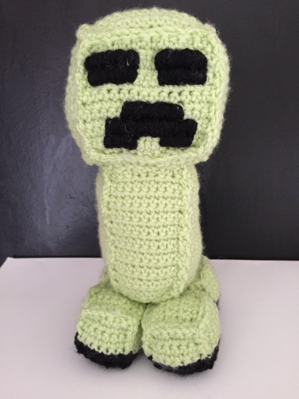 Minecraft Crochet Pattern:&nbsp;Creeper