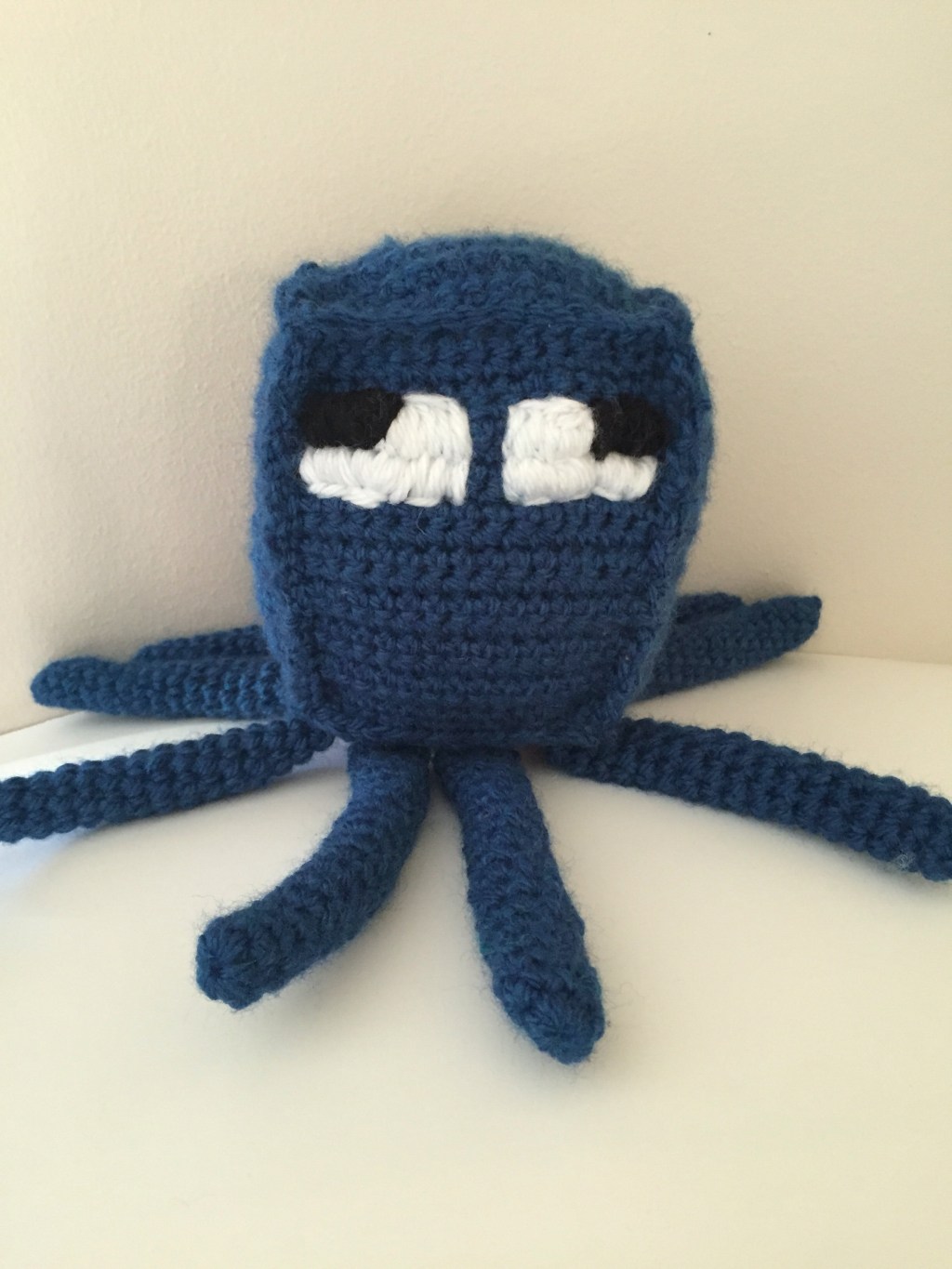 Minecraft Crochet Pattern: Squid – Speedily Swimming To The&nbsp;water!