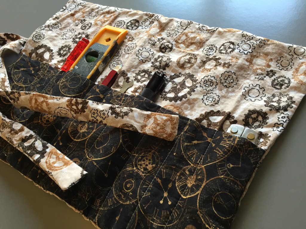 Sewing Tutorial: Fabric Tool Roll – Perfect For Any DIY Dads This Father’s&nbsp;Day
