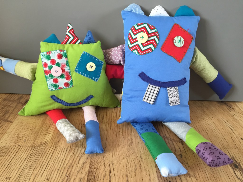 Sewing Tutorial: Fabric Scrap Busting Project – Scrappy Patchwork Monsters, Part&nbsp;1