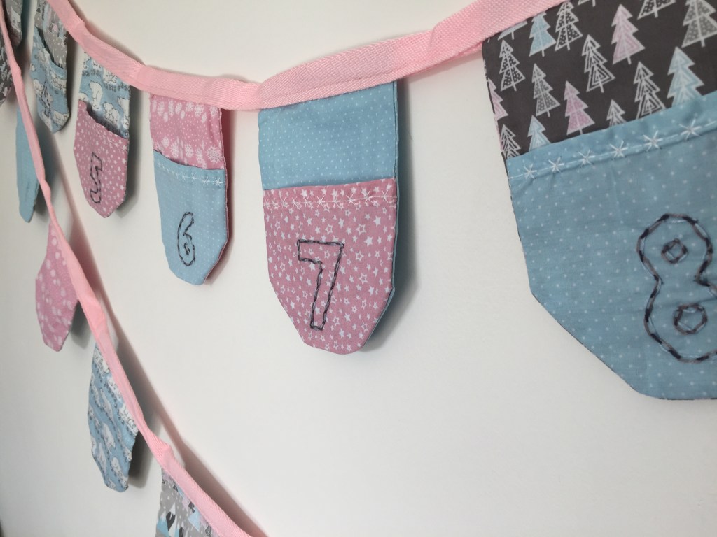 Sewing Tutorial: Fabric Bunting Advent&nbsp;Calendar