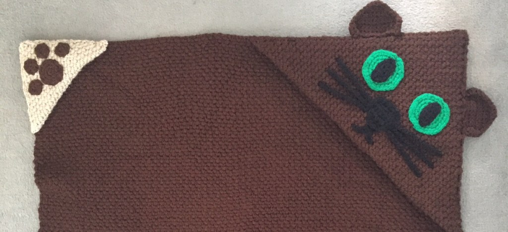 Crochet Cat Hooded Blanket&nbsp;Pattern