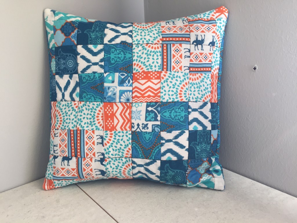 Sewing Tutorial: Mosaic Patchwork&nbsp;Cushion