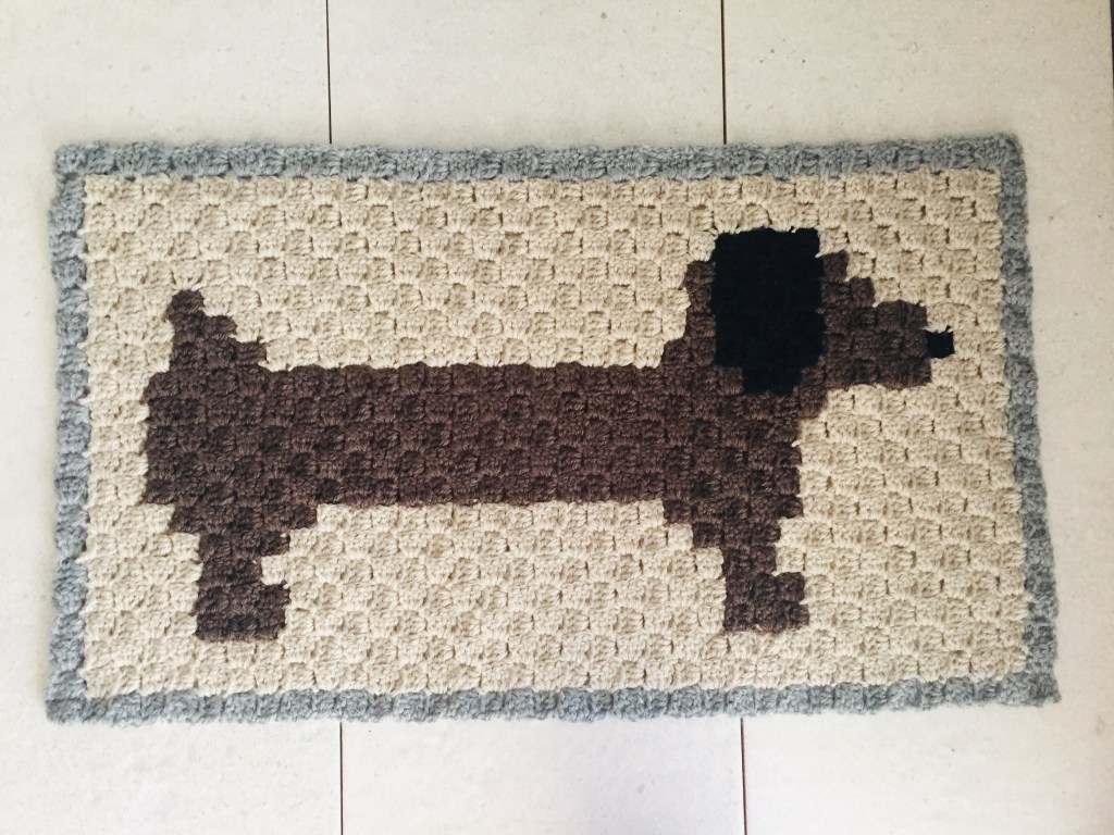 Crochet Dachshund Dog Table Mats&nbsp;Pattern