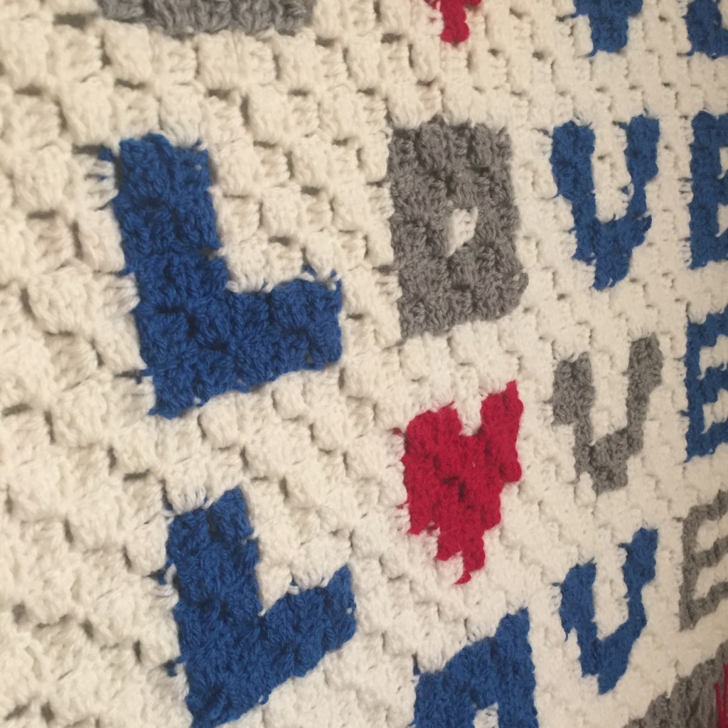 Lots Of Love Crochet Wall Hanging&nbsp;Pattern