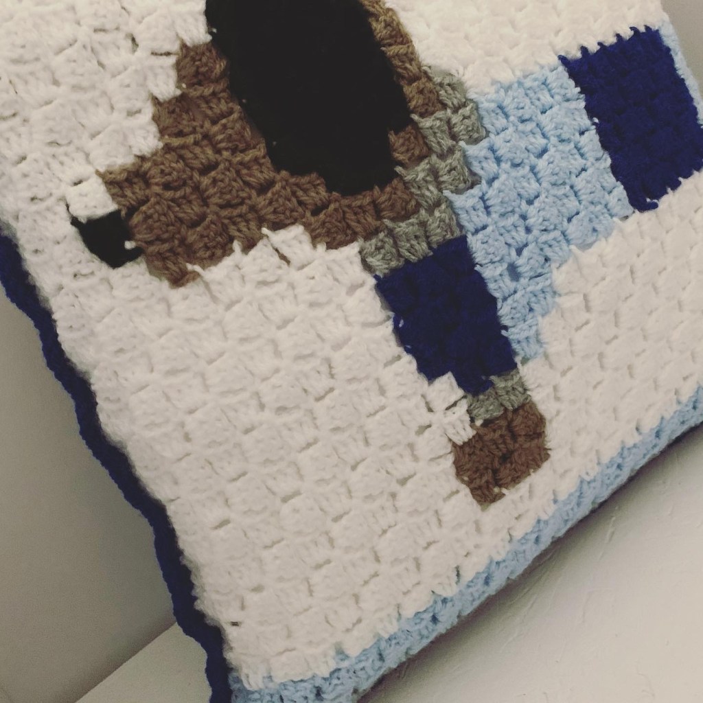 Crochet ‘Keeping It Cosy’ Dachshund Dog Cushion&nbsp;Pattern