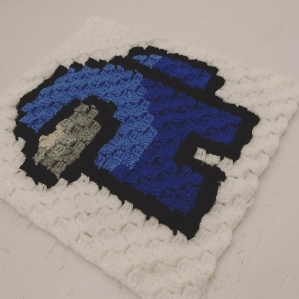 Among Us Crewmate Character Corner To Corner Crochet&nbsp;Pattern