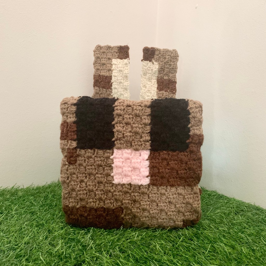 Minecraft Crochet Block Series: Part 15 – Rabbit Block&nbsp;Pattern