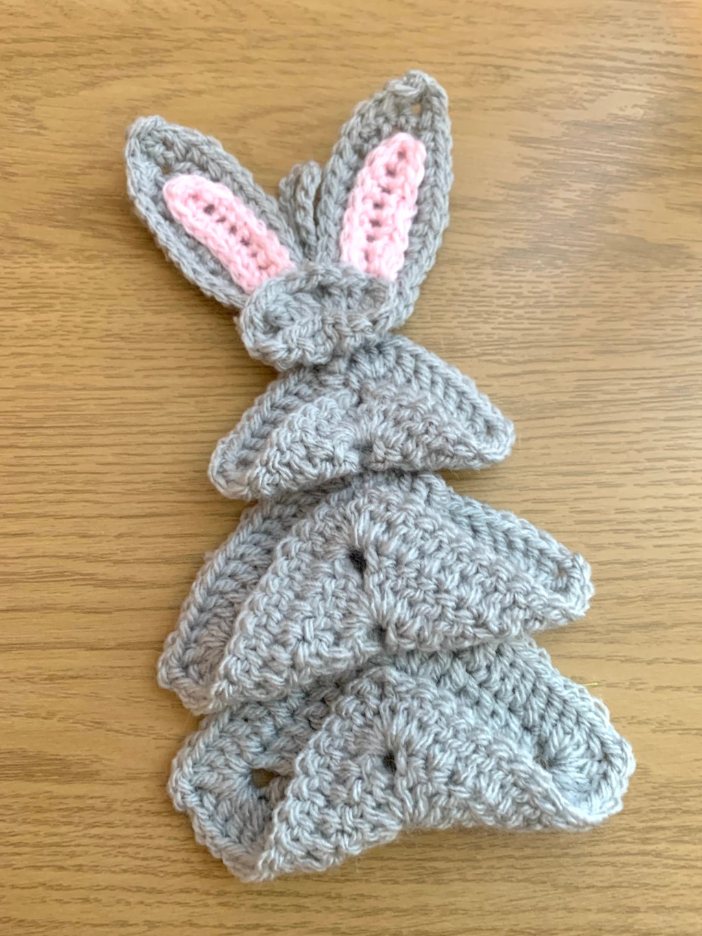 Crochet Folded Rabbit Easter Decoration – Part 2: Granny&nbsp;Square